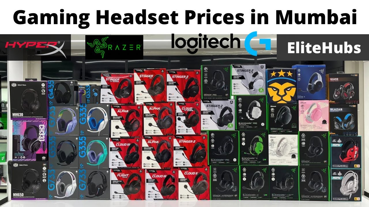 Latest Mid-Range Gaming Headphones Prices Mumbai | Elitehubs  #gamingheadset