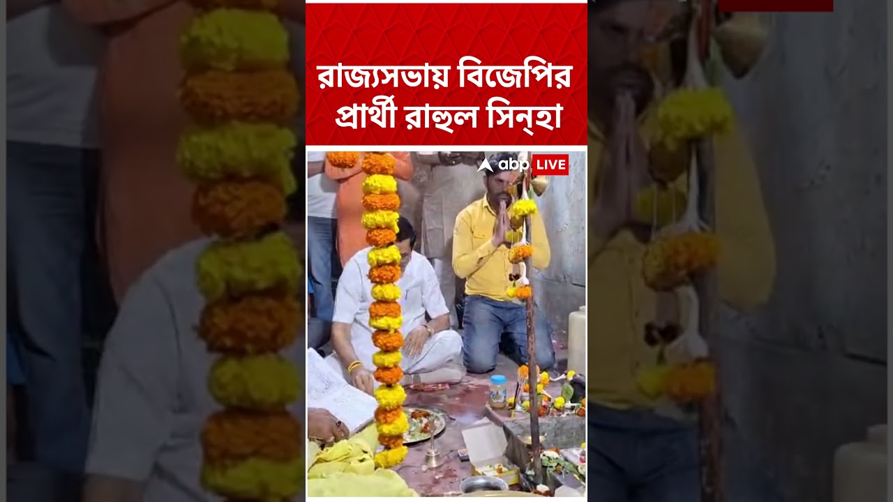 রাজ্যসভায় BJP-র প্রার্থী Rahul Sinha #bjpnews #abpananda #shorts