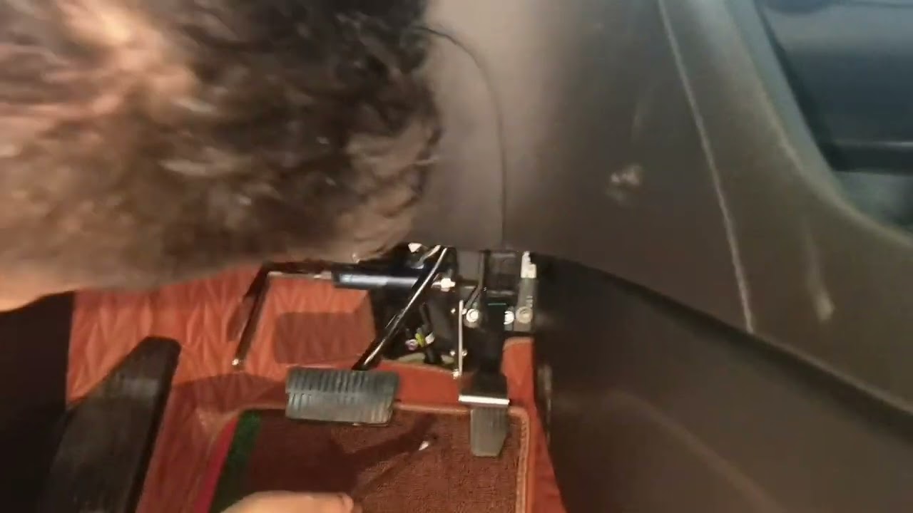 How to install left foot acccelerator pedal? #disabled #driving #handcontrol