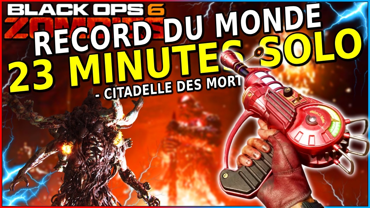 Le RECORD DU MONDE qui a été EXPLOSÉ sur Citadelle des Morts | Black Ops 6 Zombies