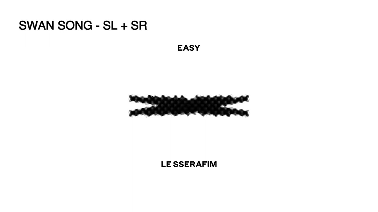 LE SSERAFIM - Swan Song [Hidden | Background Vocals]