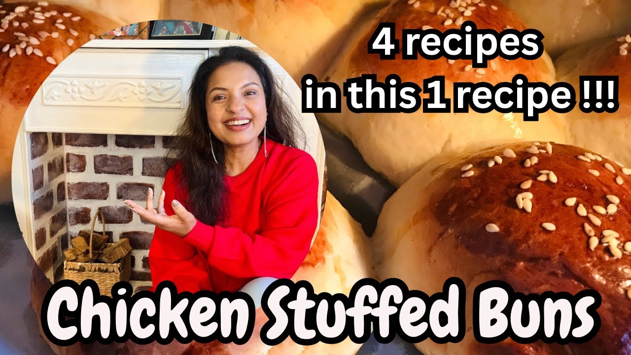 Chicken Stuffed Buns | Perfect for High Tea or Holiday Parties | മലയാളം 