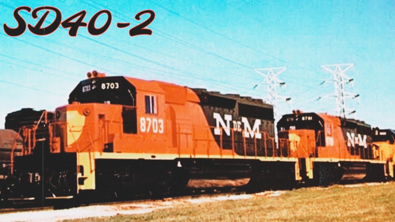 La Historia de las Locomotoras EMD SD40-2 de N de M (Especial 500 subs 1/2)