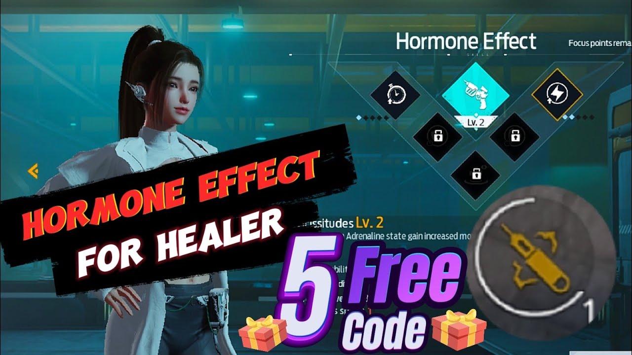 FREE CODE! New Update! Hormone Effect For Healer! Details.. 