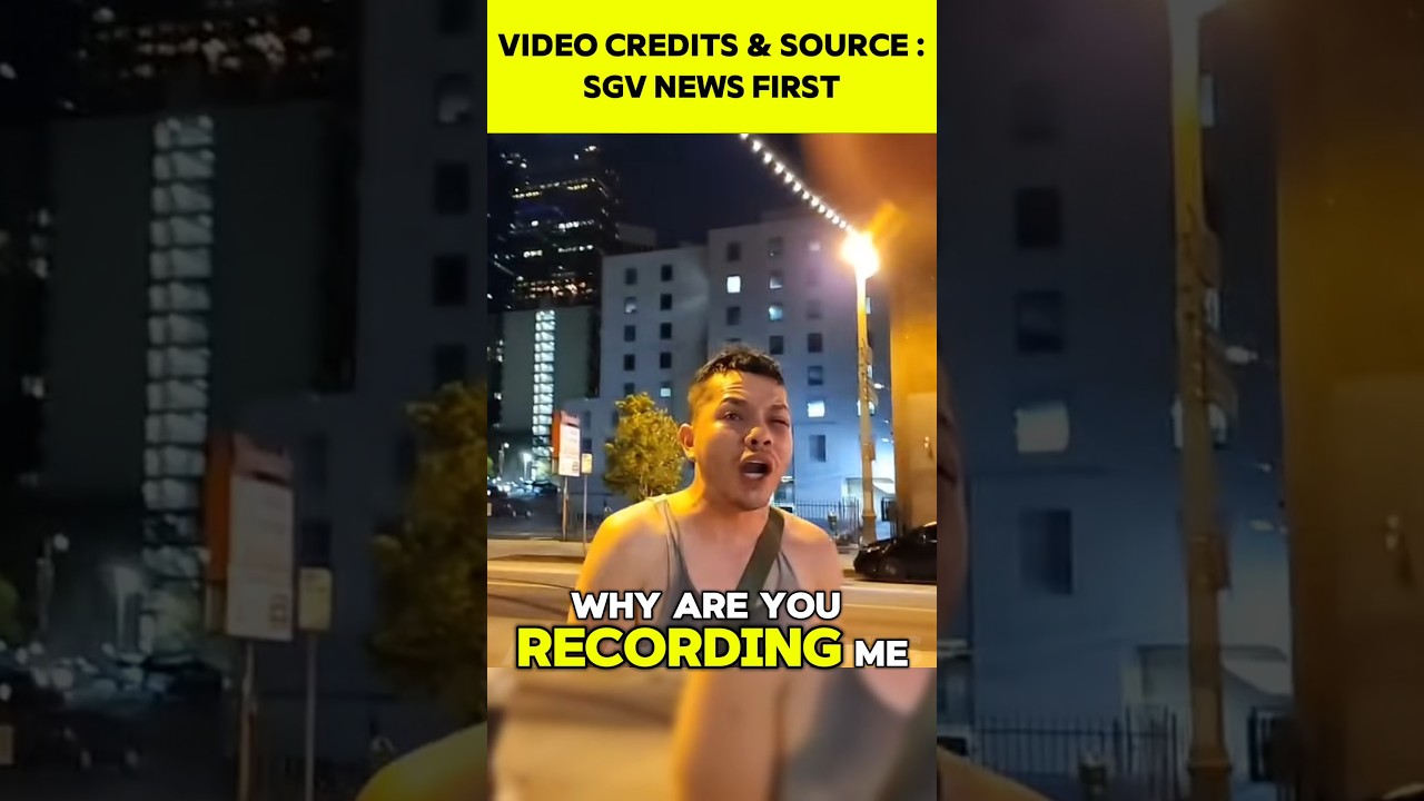 Drunk Man Gets Instantly Humbled By Pepper Spray #pepperspray #firstamendmentaudit
