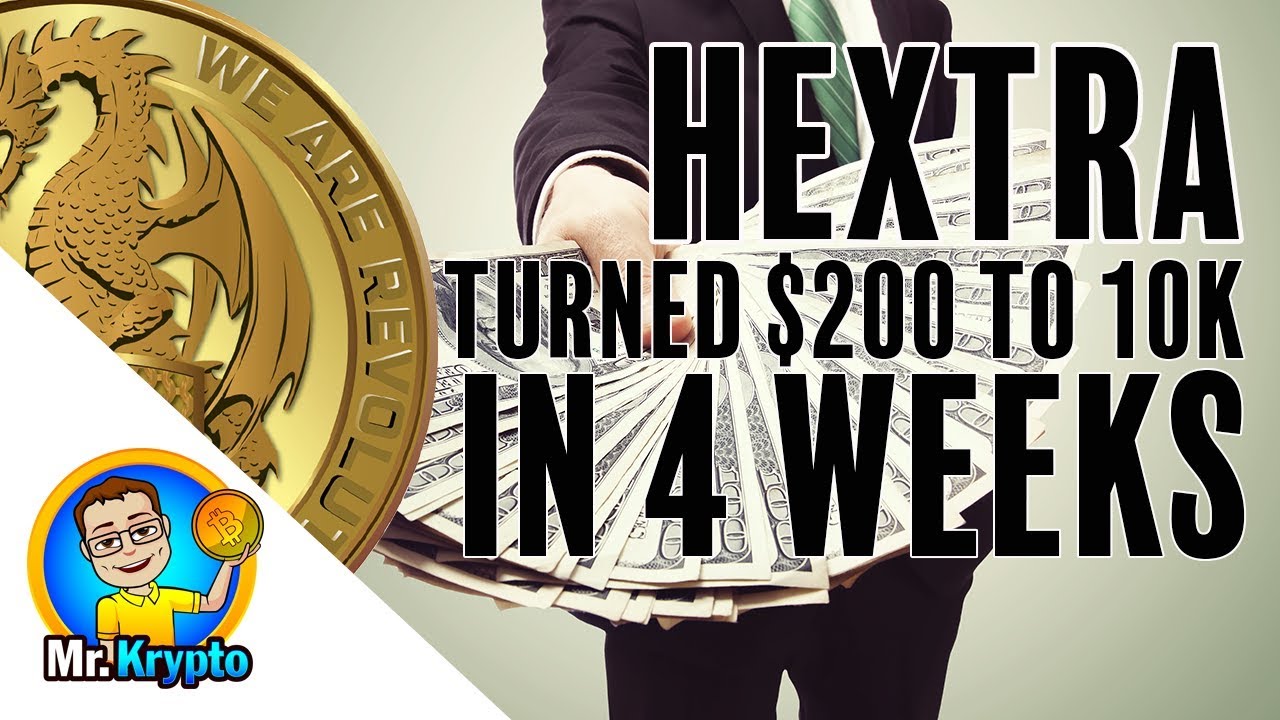 Hextra Coin - How I Turned My $200 Into $10,000 In 4 Weeks!
