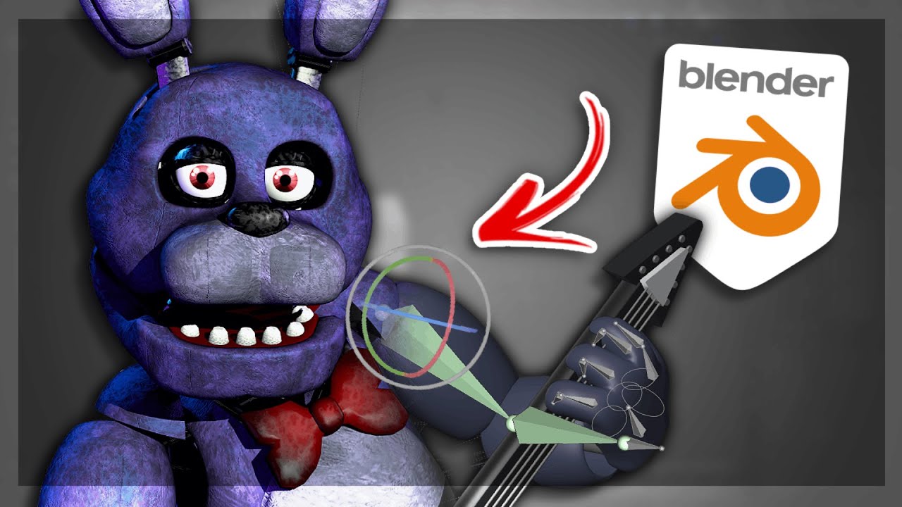 Master FNaF's Robotic Animation in Blender!