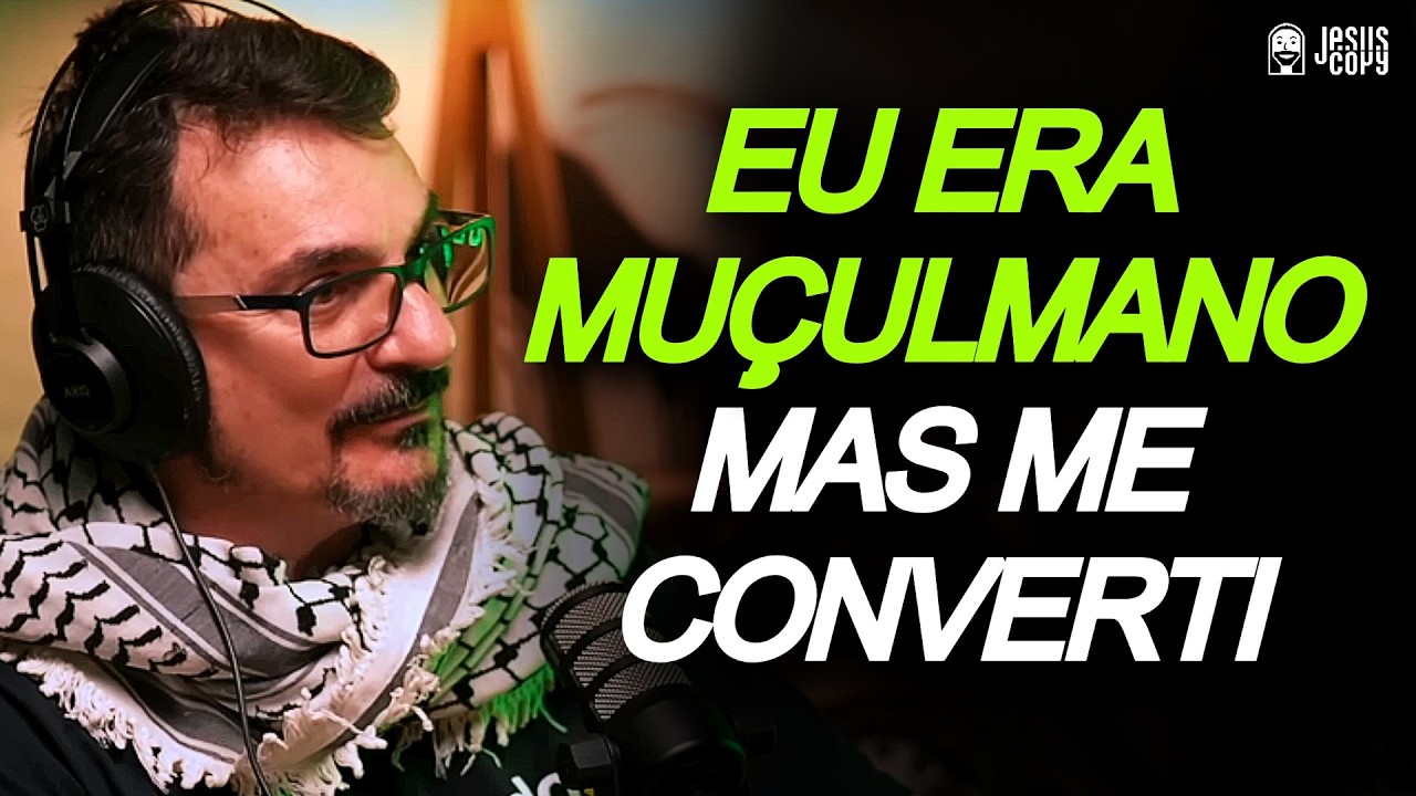 EX-MUÇULMANO CONTA SEU TESTEMUNHO DE CONVERSÃO AO CRISTIANISMO - Abdullah | Podcast Jesuscopy
