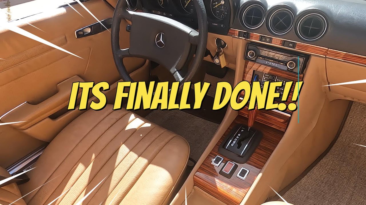 1980 Mercedes 450SL - Its finally done - For now