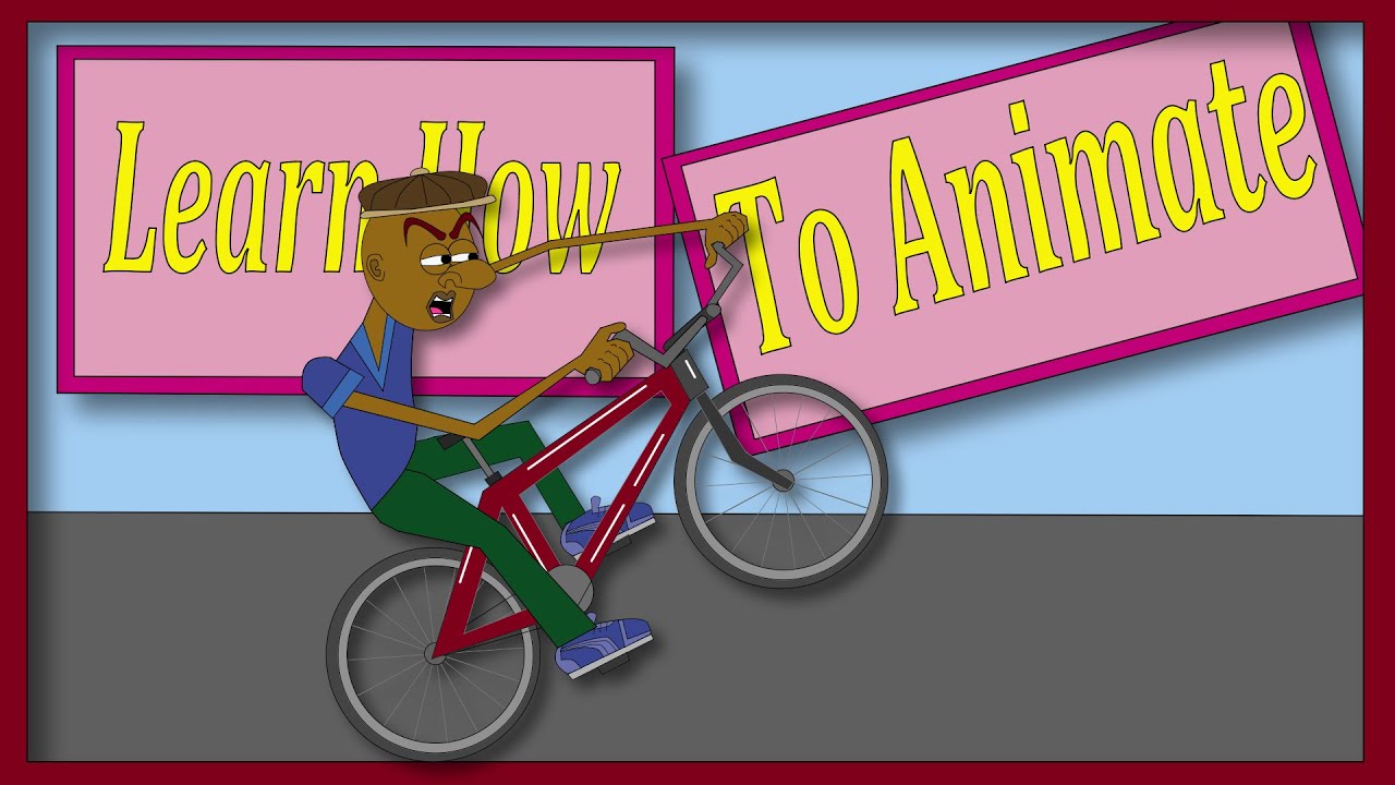 Animation Tutorial Moho Pro: Dude Riding Bike
