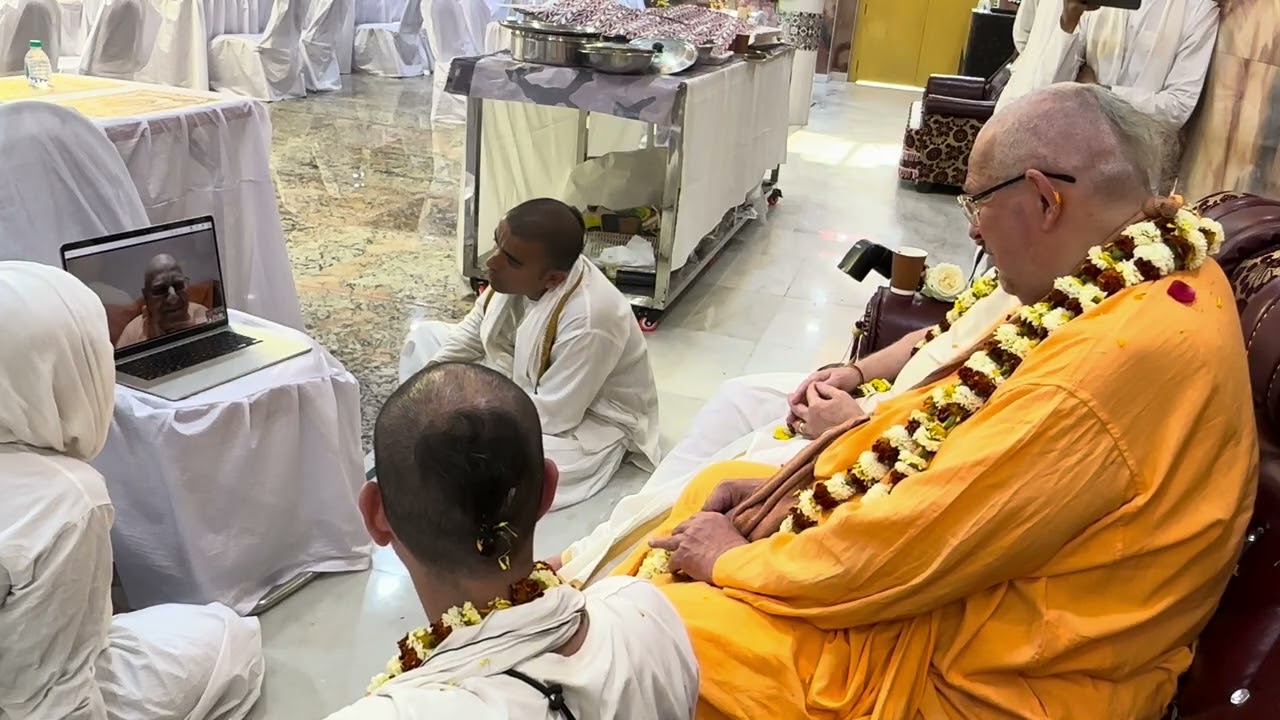 Talk with Srila Bhakti Swarup Tirtha M London-Mayapur #vaishnavatradition  #iskcongbc #vaishnava 