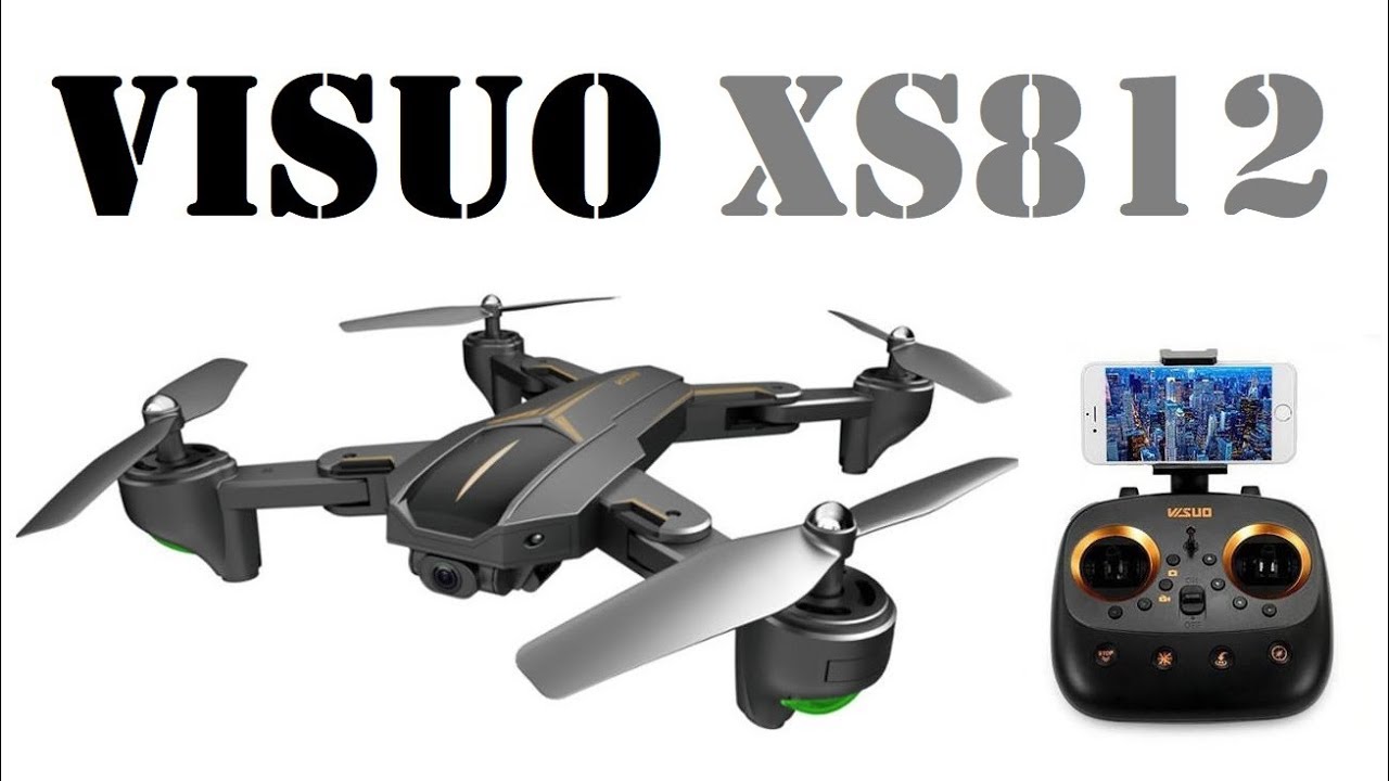 Квадрокоптер VISUO XS812 GPS