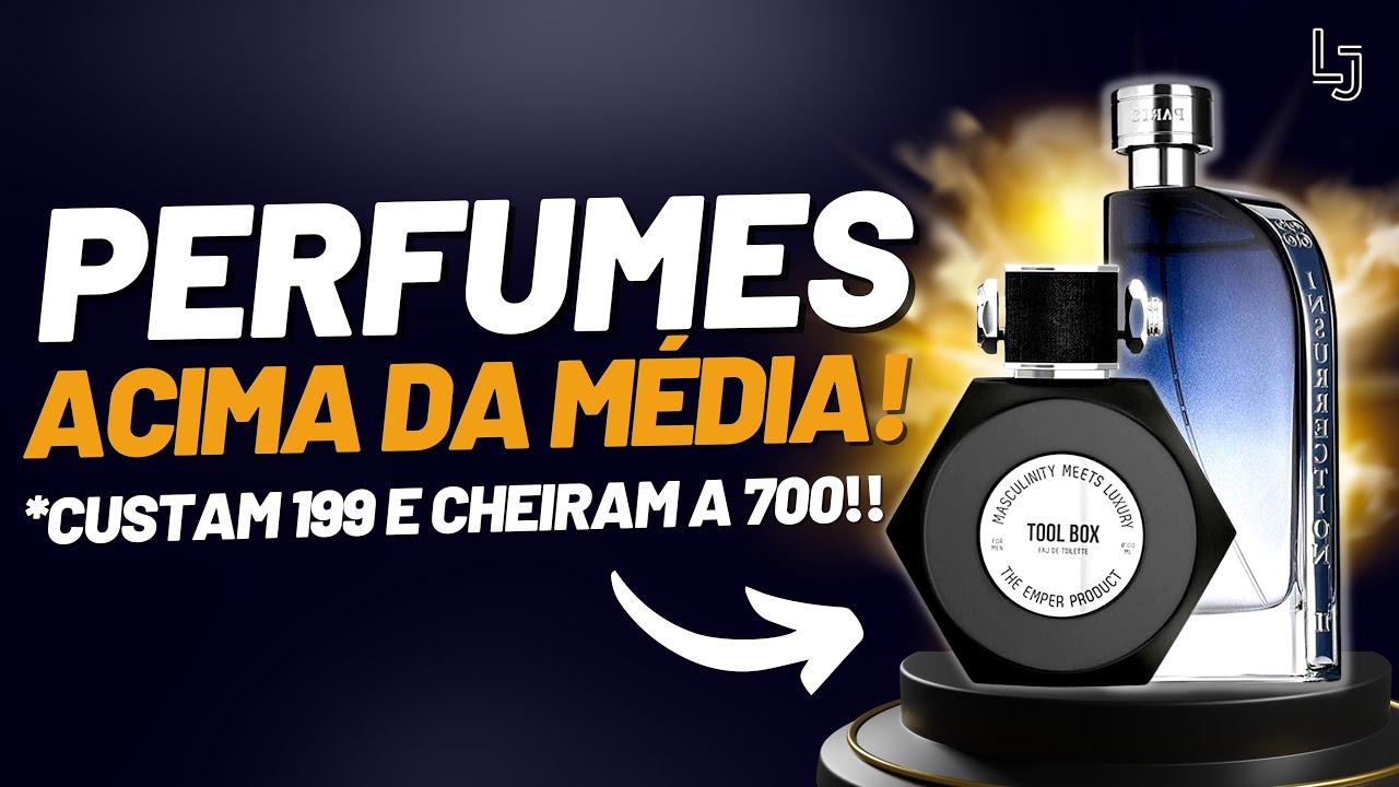 CUSTAM MENOS DE R$ 199,90  MAS CHEIRAM R$ 700,00! ESSES PERFUMES ENTREGAM MUITO E SÃO ACIMA DA MÉDIA