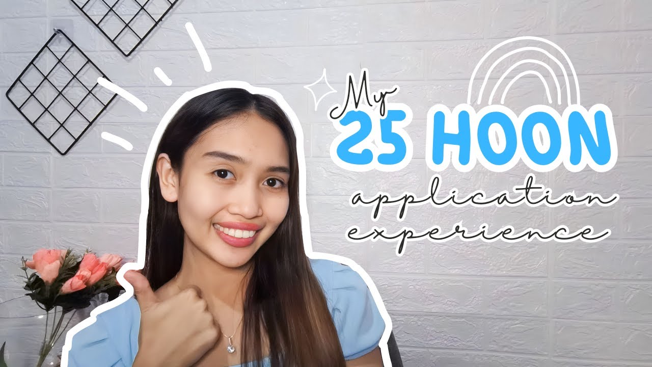 My 25 HOON Application Experience by Eunice | All About ESL Teaching
