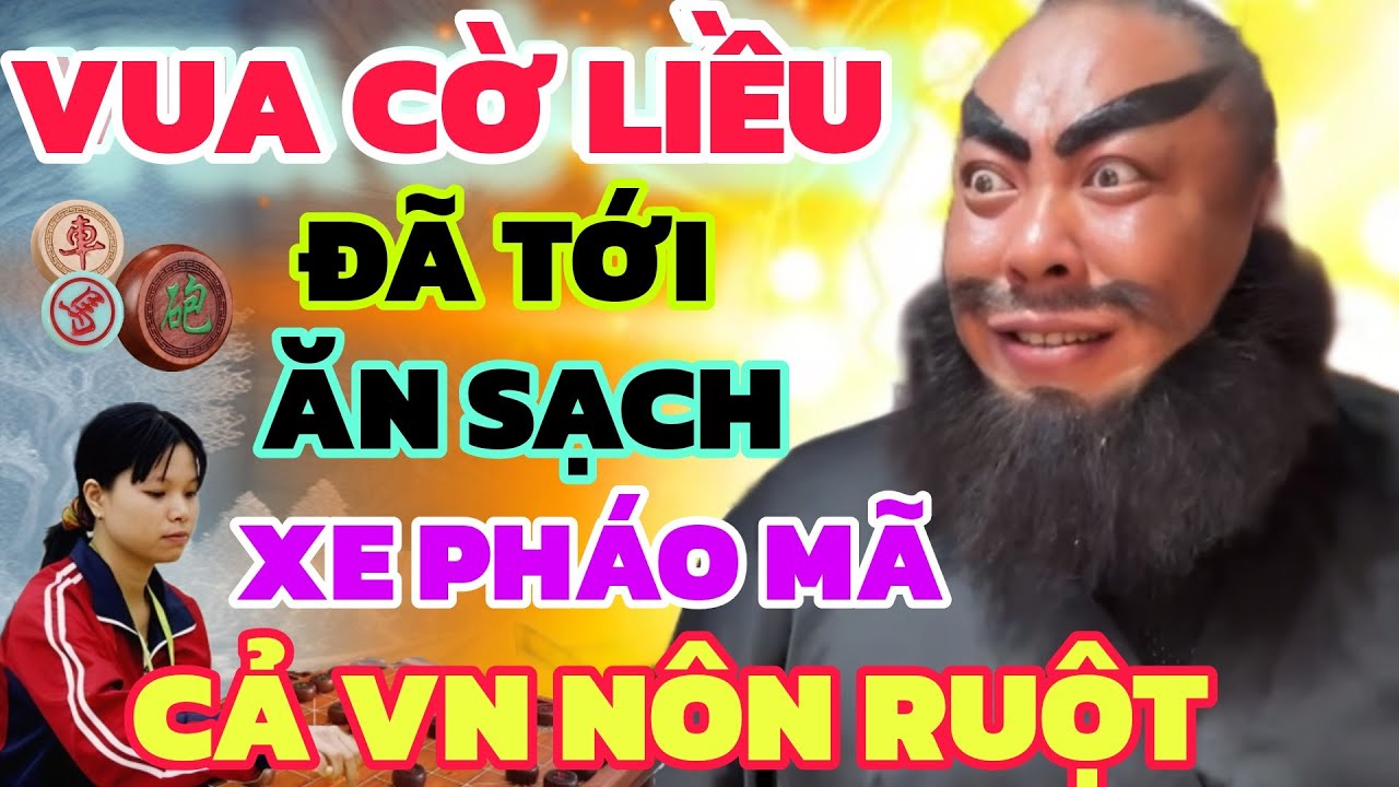 Cờ tướng - Vua cờ liều đã tới, Ngô Lan Hương bỏ hết xe pháo ván cờ siêu phẩm