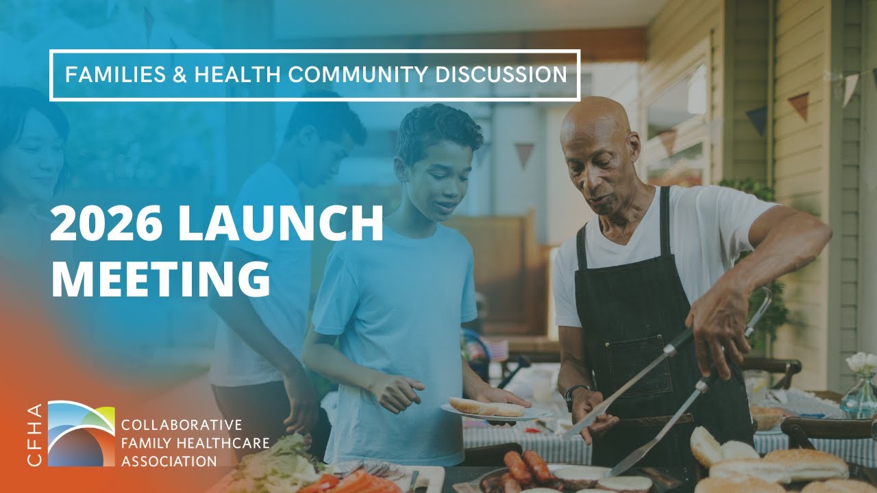 Families & Health SIG Community Discussion: 2026 Launch Meeting