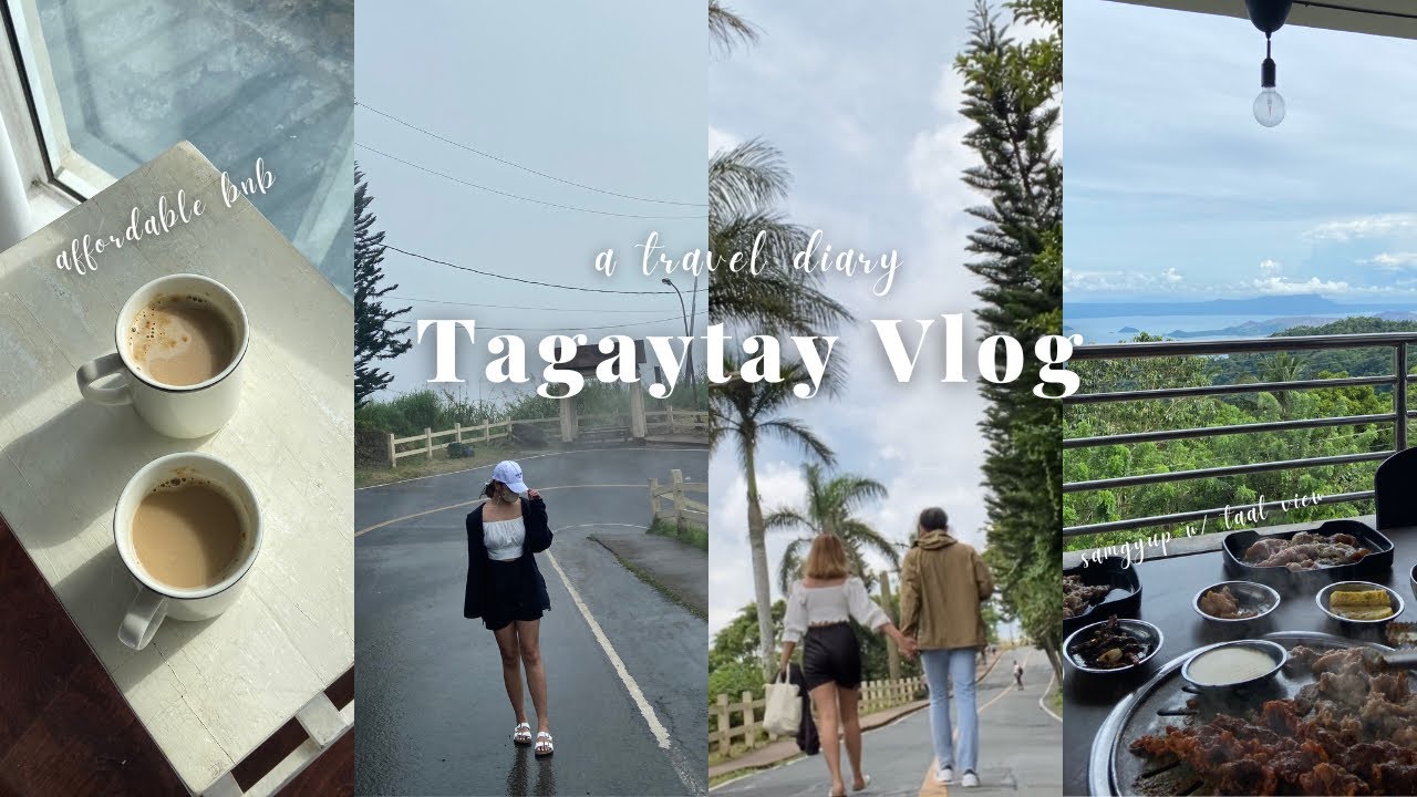 MotorVlog ~ Tagaytay | Budget Friendly Bnb w/ Taal View 🌋 • Charcoal Grilled Samgyup🥓• Bulalo 🍲