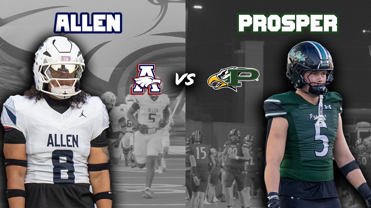 №4 Allen против №18 Prosper EAGLES ПОБЕЖДАЮТ! БИТВА ОРЛОВ ШКОЛЬНЫЙ ФУТБОЛ ТЕХАСА 2026 #txhsfb