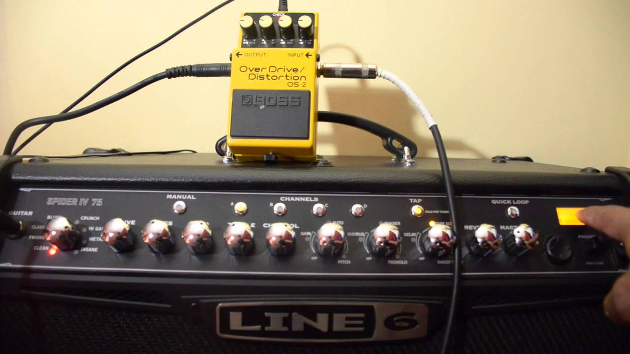 GUIA RAPIDA LINE 6 SPIDER IV 75 W