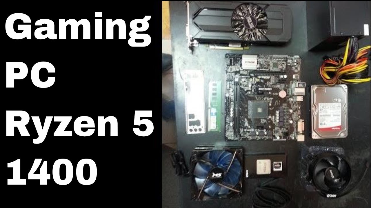 Slaganje računala / PC build - Ryzen 5 1400