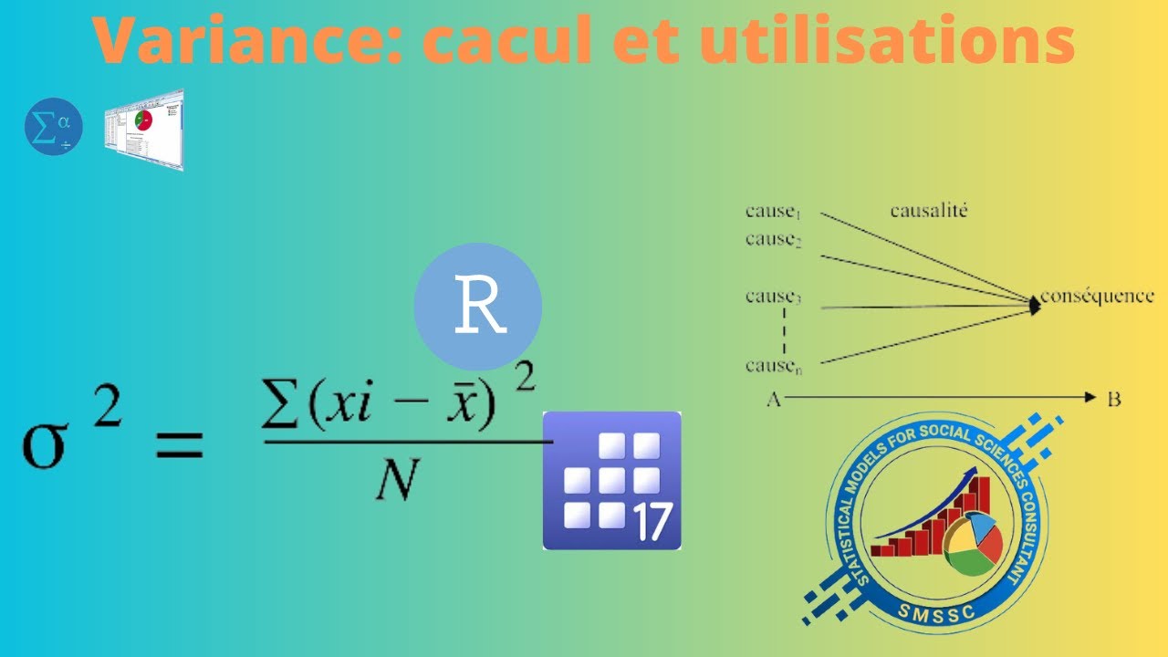 statistique descriptive la variance est ses applications