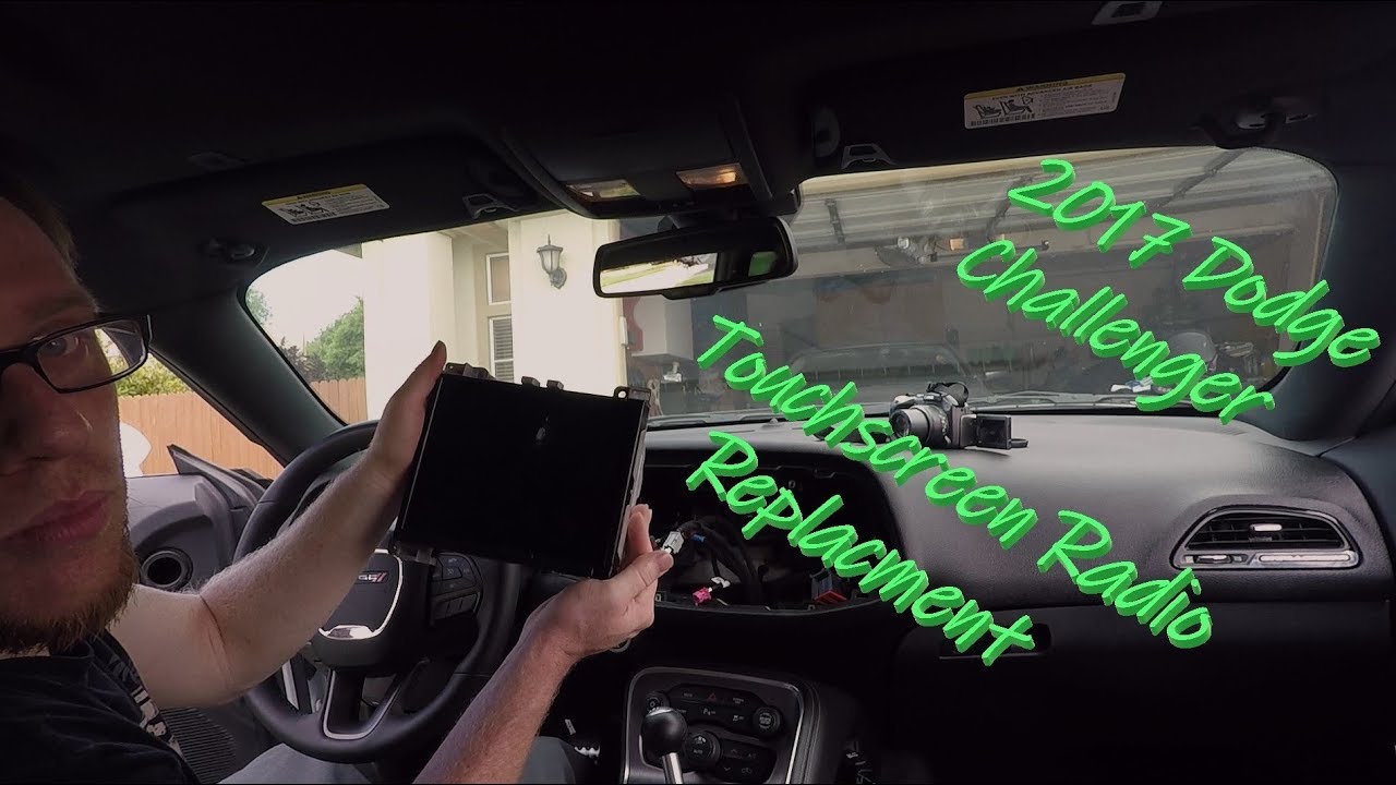 2017 Dodge Challenger Touchscreen replacement WALKTHROUGH!