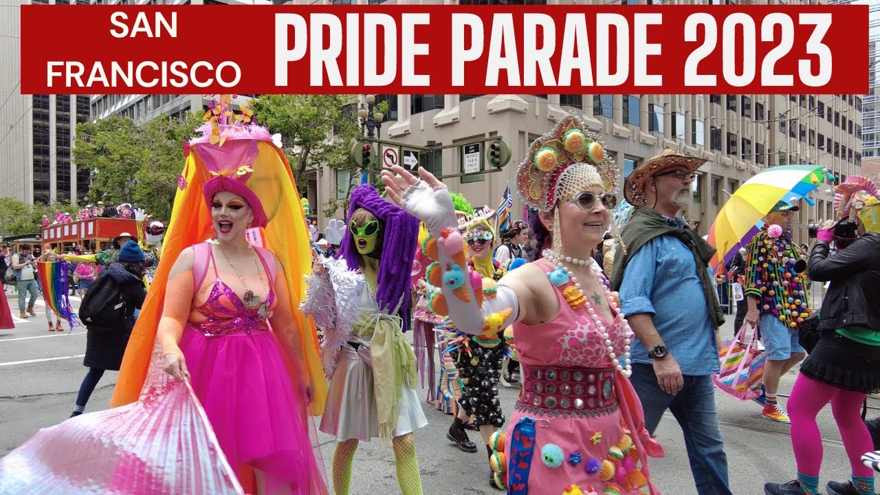 [4K] San Francisco PRIDE PARADE & FESTIVAL 2023