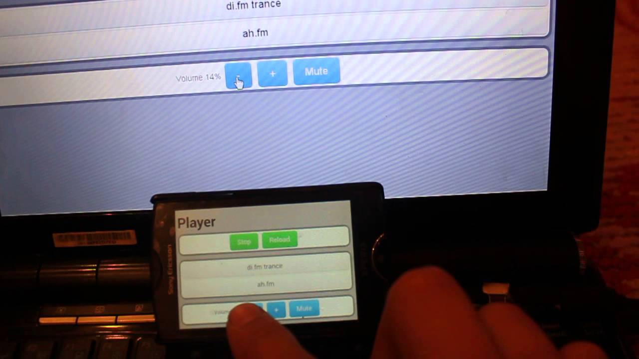 JS and long poll with php for alsa web gui