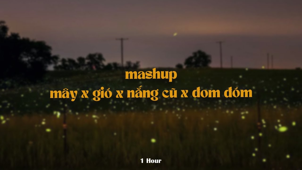 Mây x Gió x Nắng Cũ x Đom Đóm (1 Hour) - Jack - J97 x JanK x Sỹ Tây x H2K x Quanvrox「Lofi Ver.」
