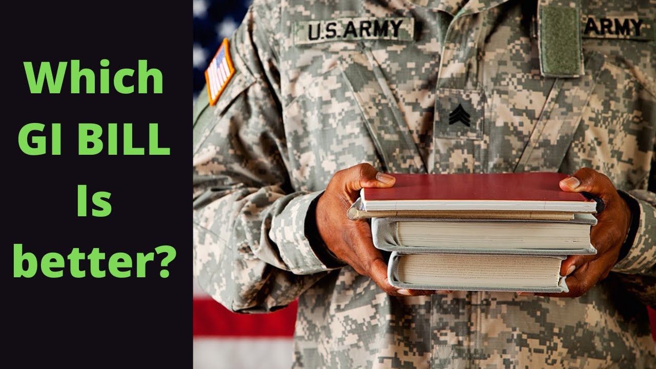 Montgomery or Post 9/11 GI Bill:  A side by side comparison