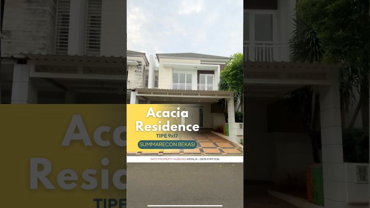 Paling Laris! Rumah Summarecon Bekasi Kawasan Lama Paling Dekat Mall #summareconbekasi #reviewrumah