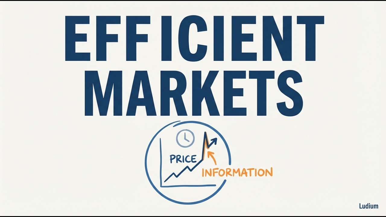 Finance Theory — 19.1: The Efficient Markets Hypothesis