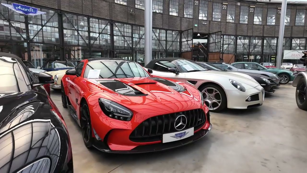 Classic Cars Museum Tour - Classic Remise Düsseldorf 4k Walk