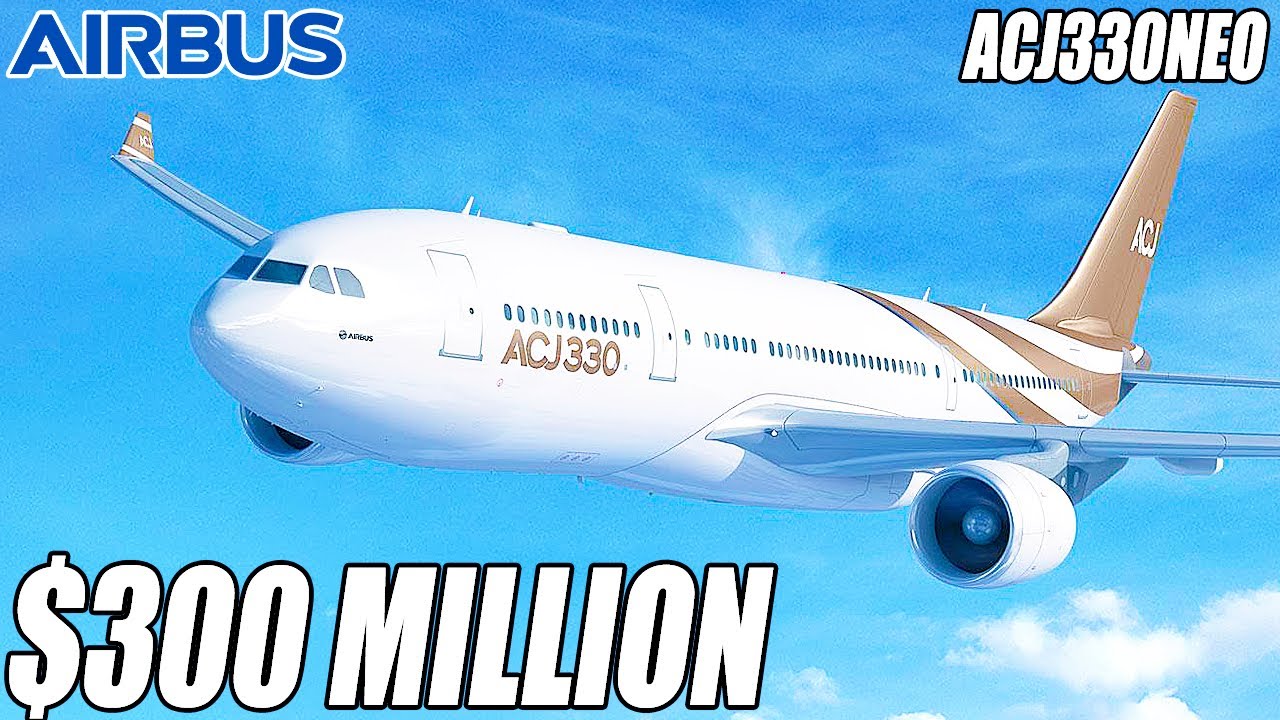 Внутри Airbus ACJ330neo стоимостью 300 миллионов долларов