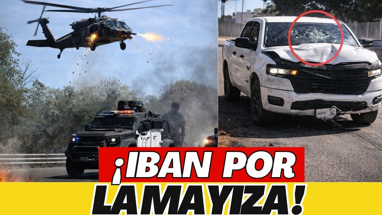 ¿IBAN POR UN JEFE? Mega operativo en Culiacán… y solo caen 2