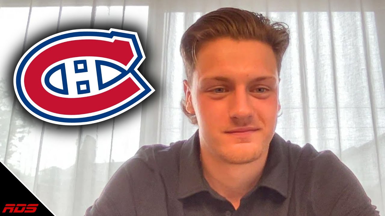 Zachary Bolduc heureux de rejoindre les Canadiens!