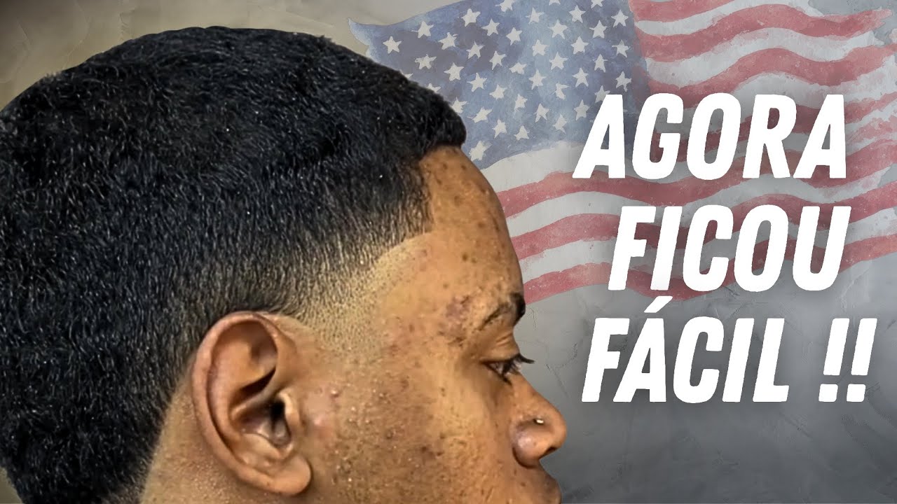 Como fazer o CORTE AMERICANO / TAPER FADE rápido e fácil 2026