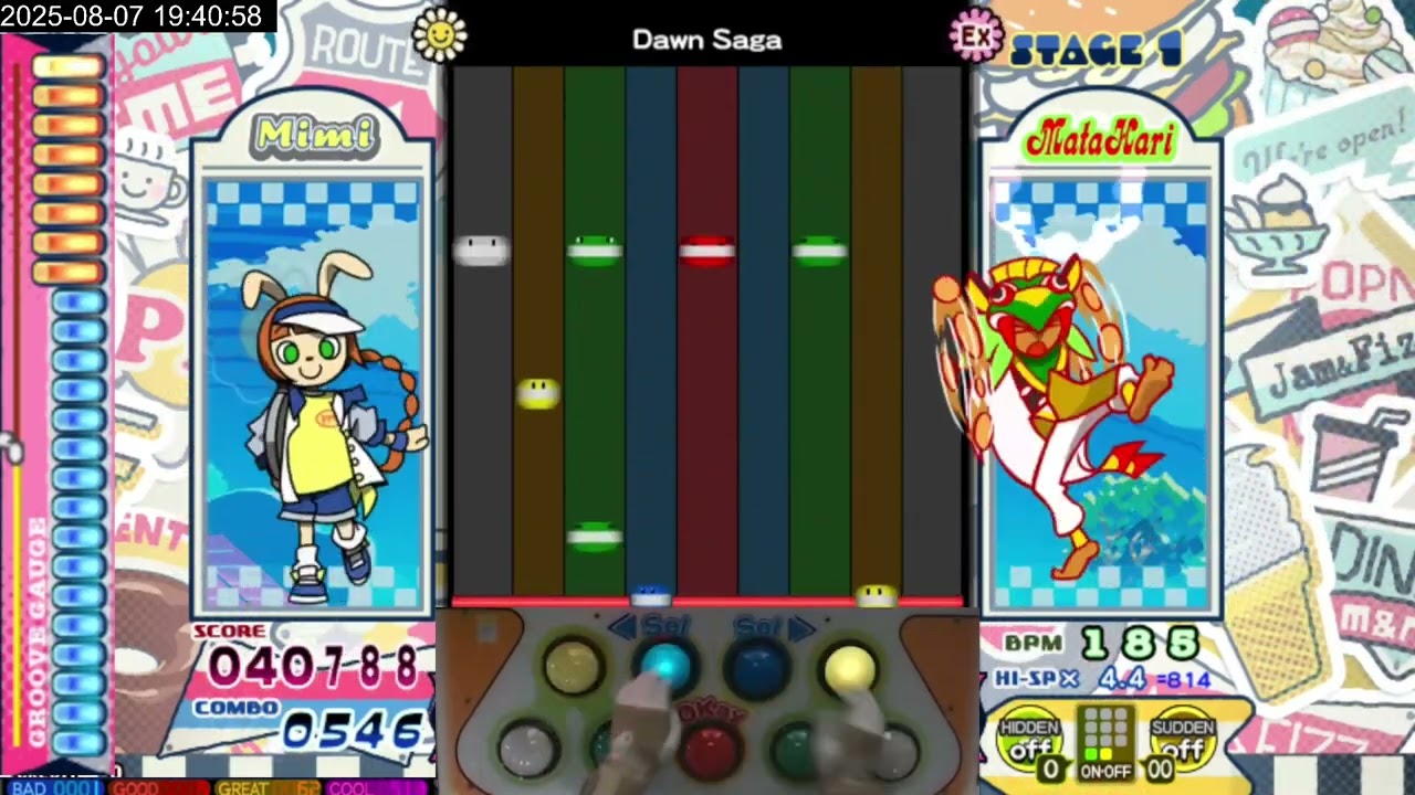 [Pop'n music Jam&Fizz] Dawn Saga