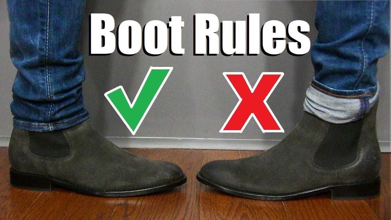 5 Suede Boot Wearing Rules EVERY Guy Should Follow!