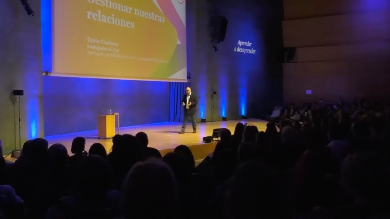 Si dejamos de hablar de los demás cambiará nuestra percepción - Enric Corbera
