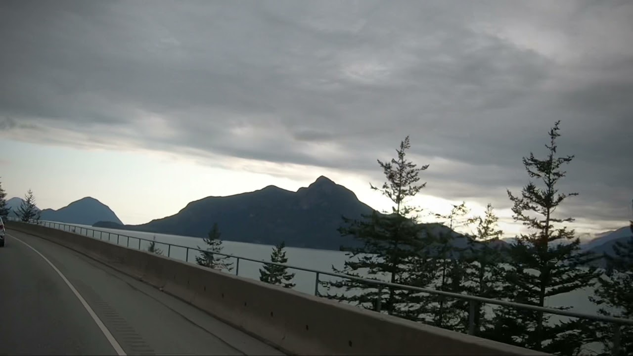 Scenic Drive Sea to Sky Highway in GoPro Video
