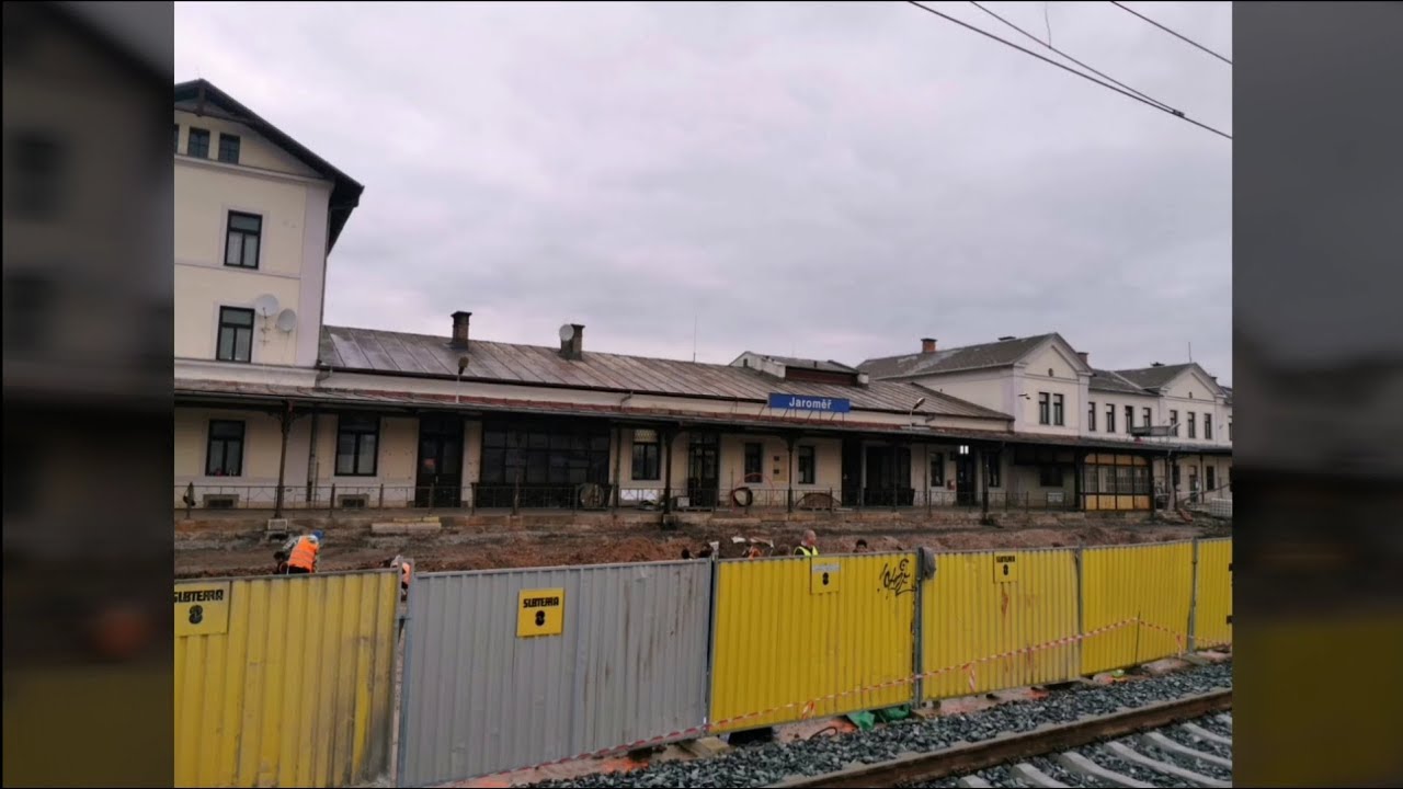 HIS Jaroměř (4) + odjezd R 930 Hradečan ve směru Praha hlavní nádraží - archivní hlášení