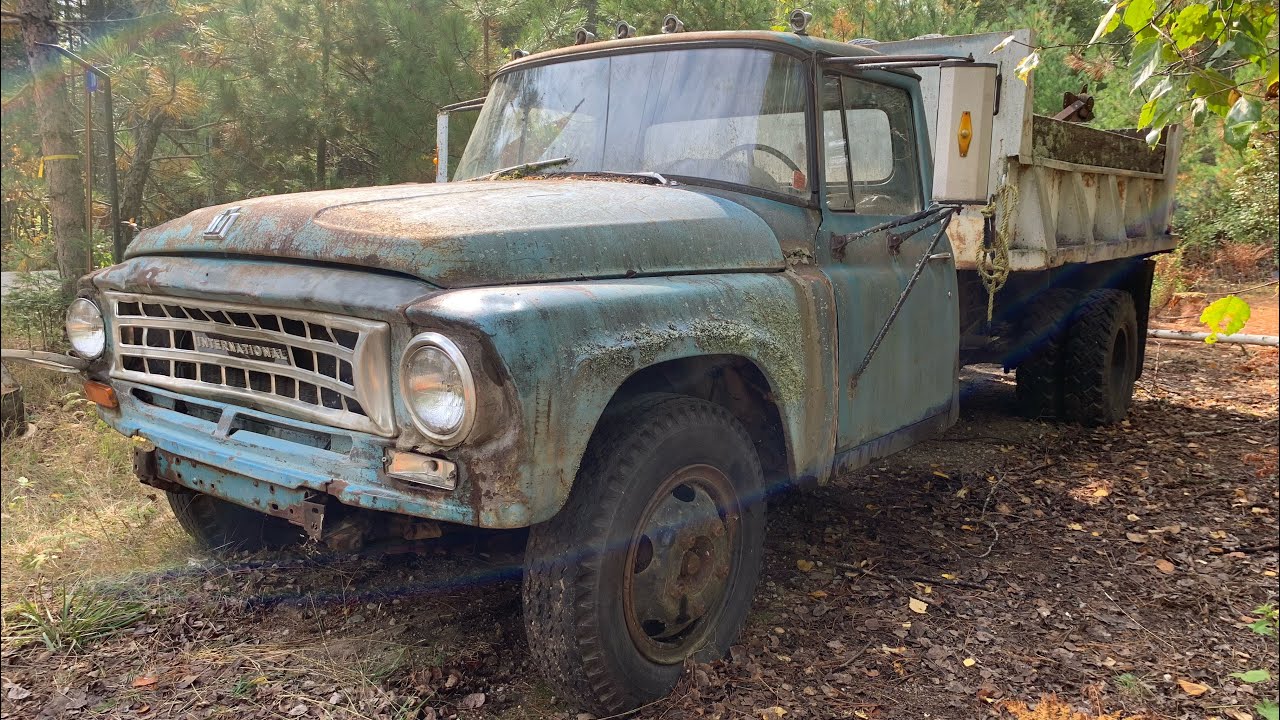 First Start In 20 Years! 1968 International 1500C Dump Truck