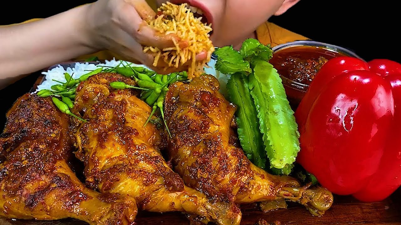 SPICY CHICKEN LEGS\ CHILI & WHITE RICE