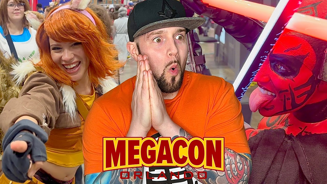 UK NERD Travels to MEGACON ORLANDO FLORIDA | Cosplay & VLOG 2025