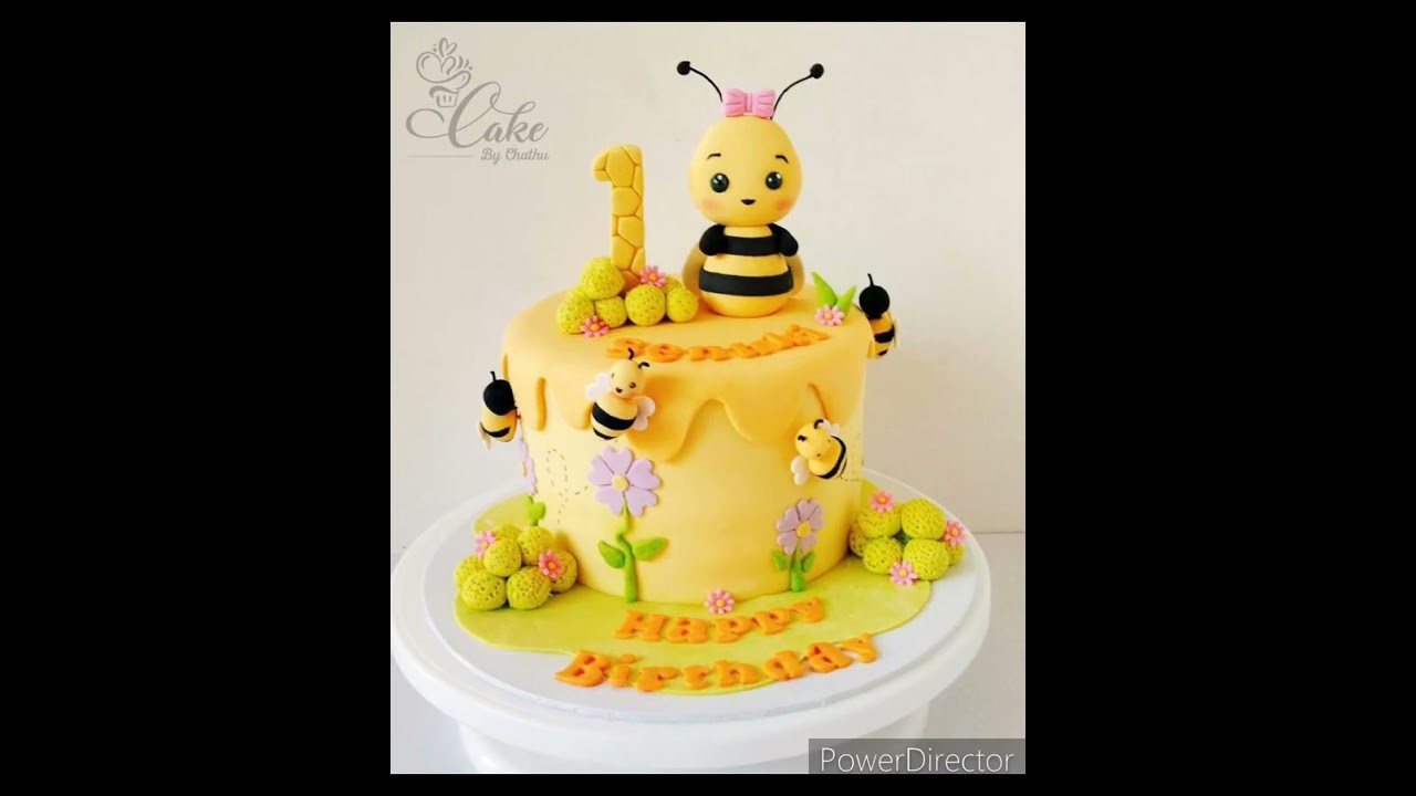 Honey Bee Cake Designs #birthday #cake #trending