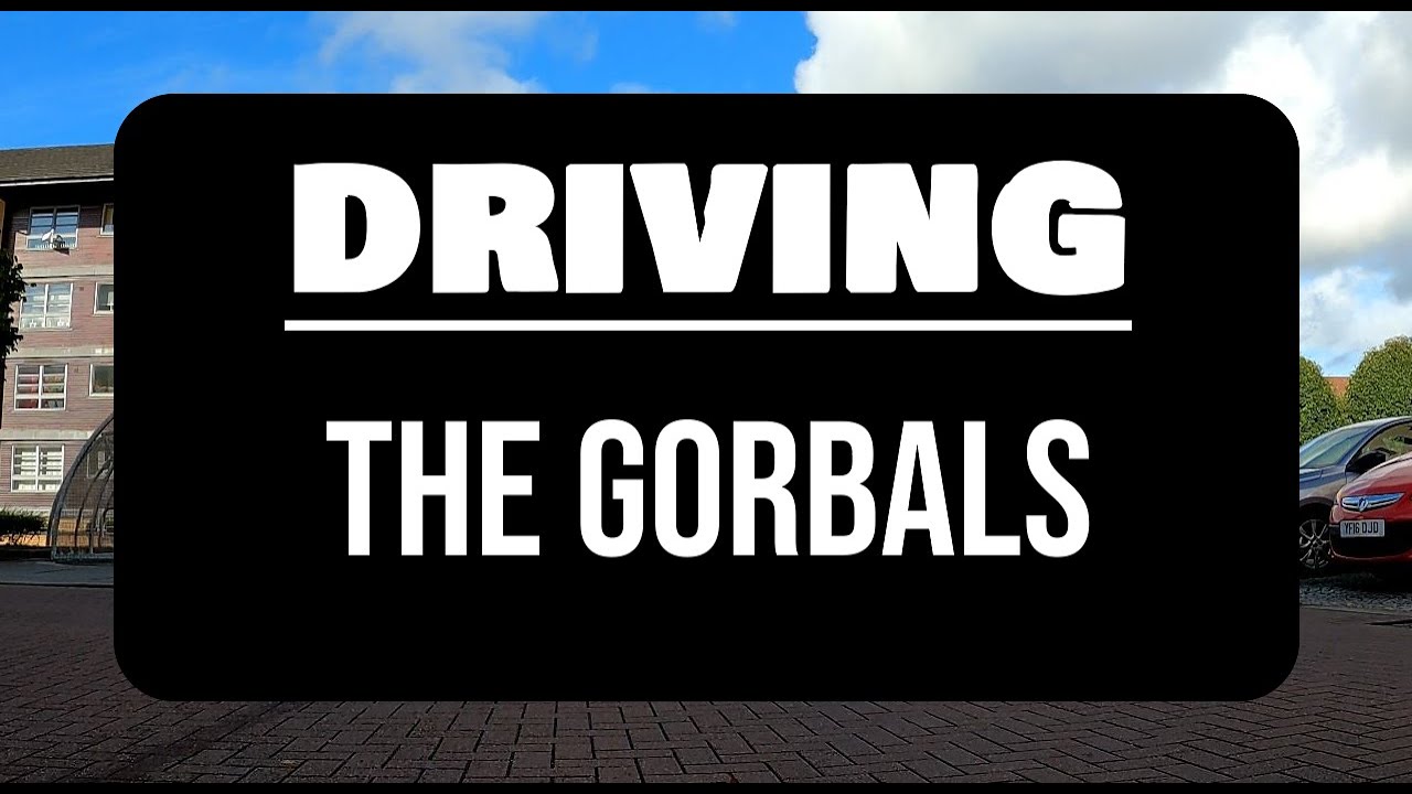 [4K] A Drive Around The Gorbals, Glasgow