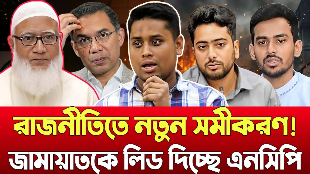 রাজনীতিতে নতুন সমীকরণ জামায়াতকে লিড দিচ্ছে এনসিপি  | অবাক করা তথ্য ফাঁস  গোলাম মাওলা রনি | Talk Show