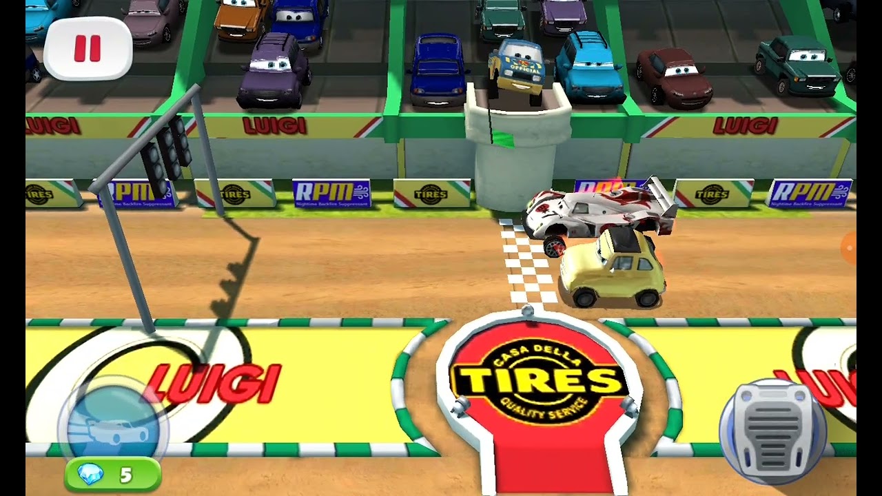 Cars Fast As Lightning Luigi Vs Shu Todoroki Impossible