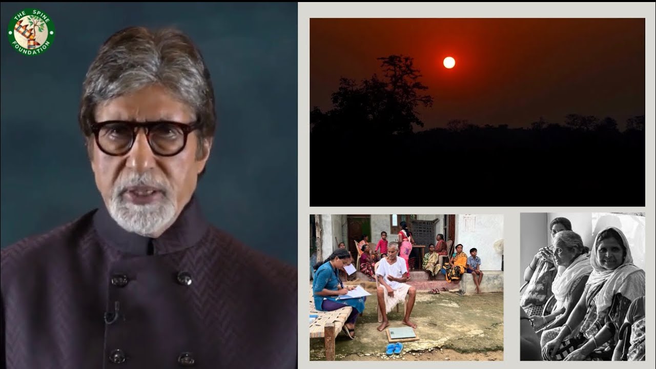 Amitabh Bachchan Talking About The Spine Foundation